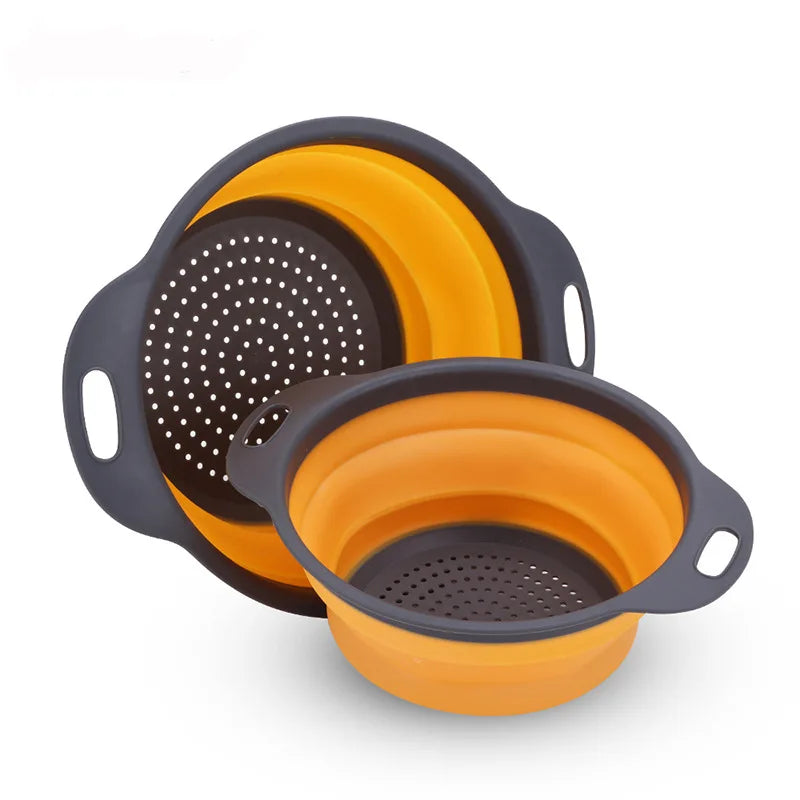 FoldiWash™ Silicone Collapsible Produce Basket