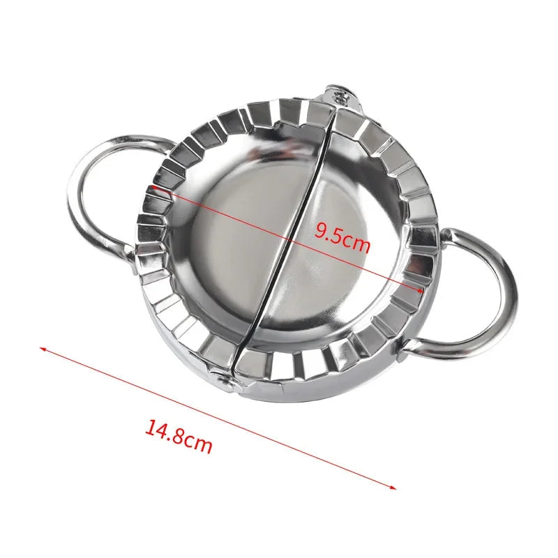 PressaForm Pro — Stainless Steel Dumpling & Pastry Press