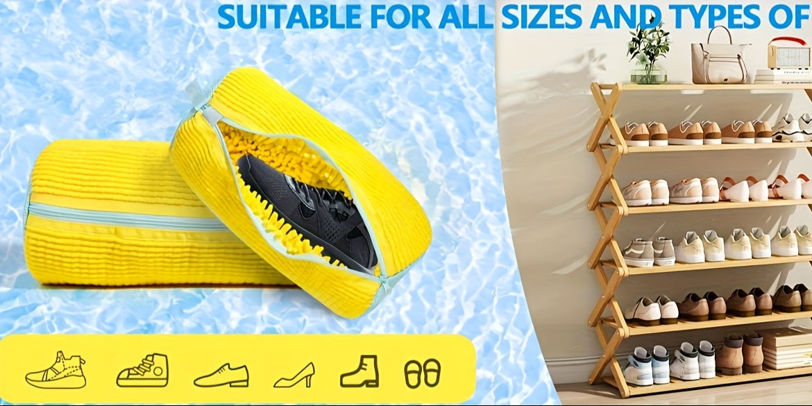 CleanStep™ Shoe Washing Machine Bag – Protective Laundry Bag for Sneakers & Shoes