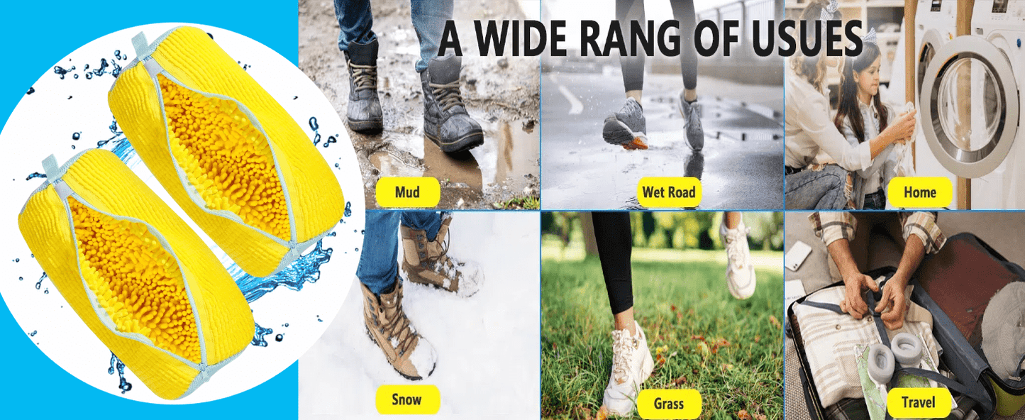 CleanStep™ Shoe Washing Machine Bag – Protective Laundry Bag for Sneakers & Shoes