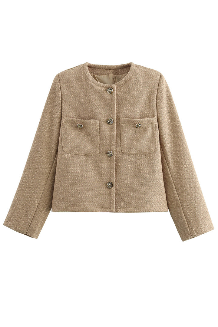 Belle Coarse Tweed Jacket