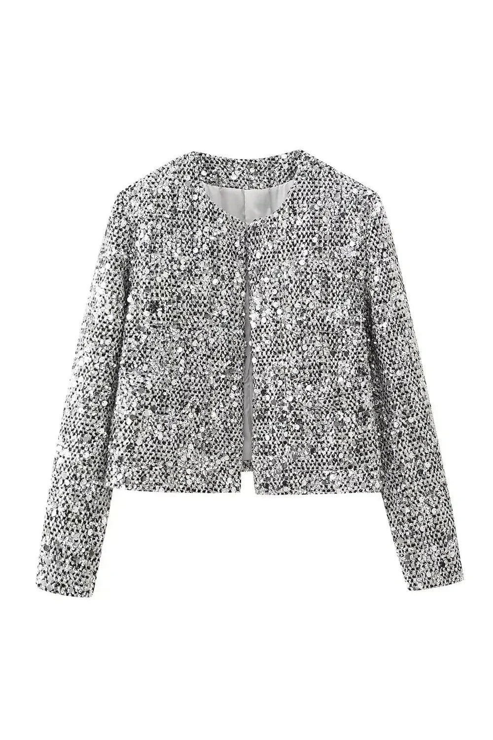 Irina Tweed Sequin Jacket