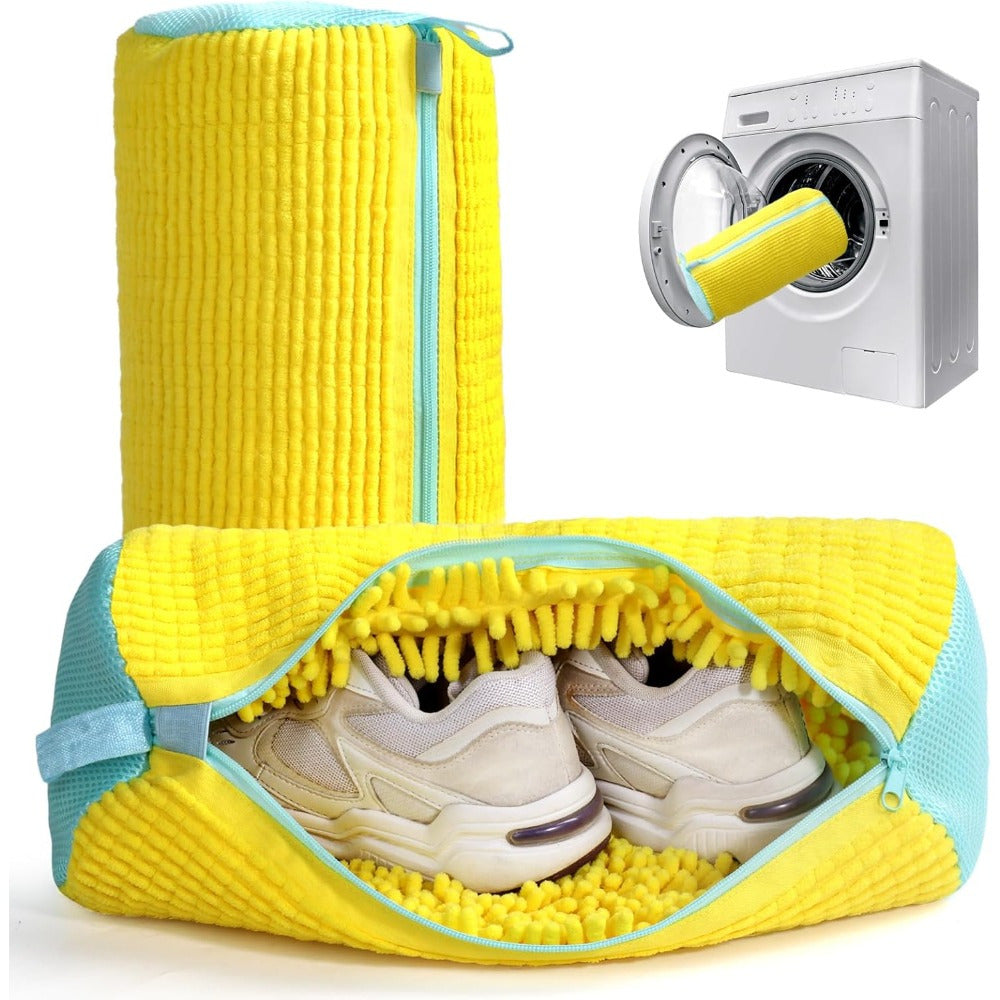 CleanStep™ Shoe Washing Machine Bag – Protective Laundry Bag for Sneakers & Shoes