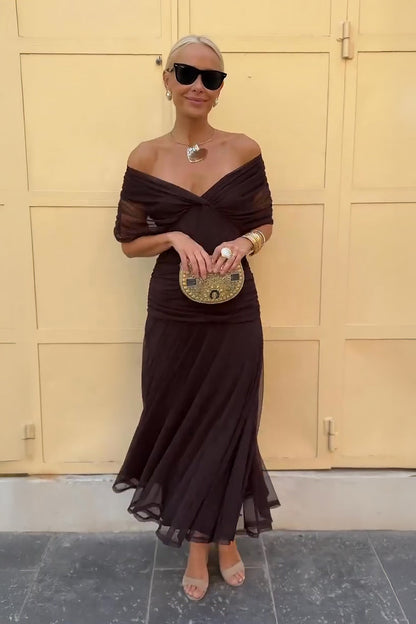 Valentina lTulle Maxi Dress