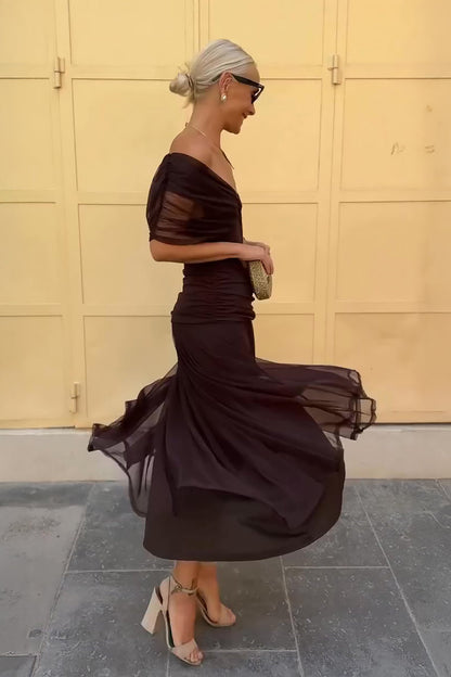 Valentina lTulle Maxi Dress