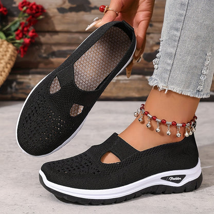 Casual Breathable Slip-On Walking Sneakers