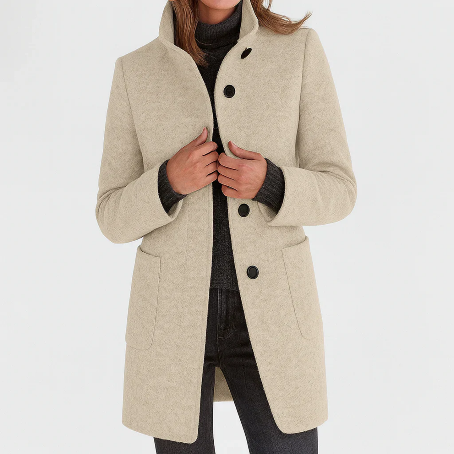 Victoria Confort™ | Chaleur Luxueuse, Style Sans Effort : Le Manteau d'Hiver Que Vous Adorerez Porter.