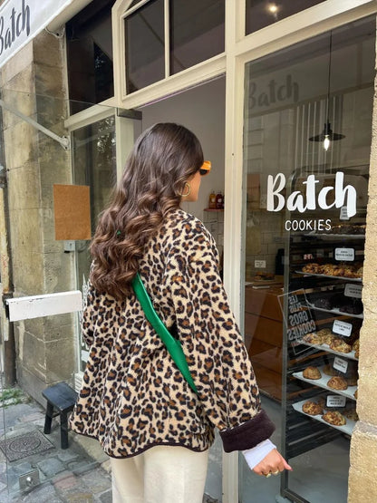 Bulera Leopard Print casual Jacket