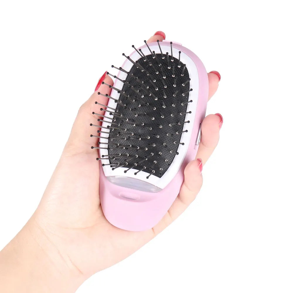 ZenGlow™ Ionic Relaxation Hairbrush — Anti-Static Scalp Massage & Gentle Detangling