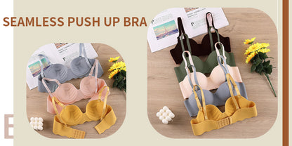 Invisible Silicone Push-Up Bra — Strapless Adhesive Backless Support