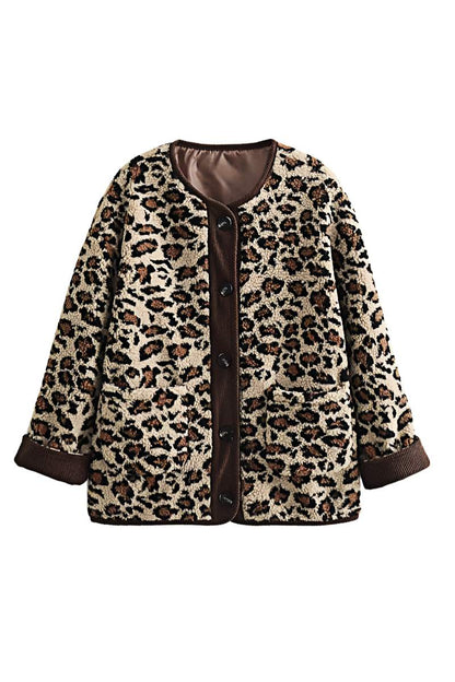 Bulera Leopard Print casual Jacket