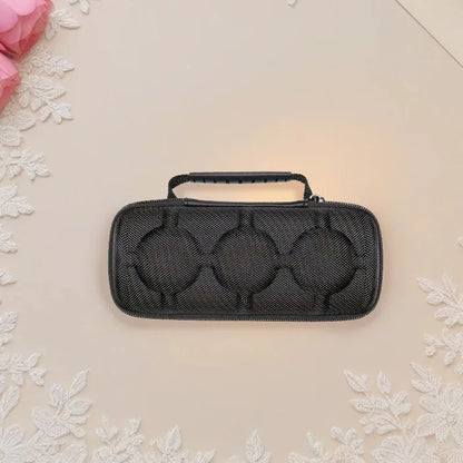 Luxury Travel Watch Case for 3 Watches – Rigid Protective Organizer with Zipper & Velvet Interior