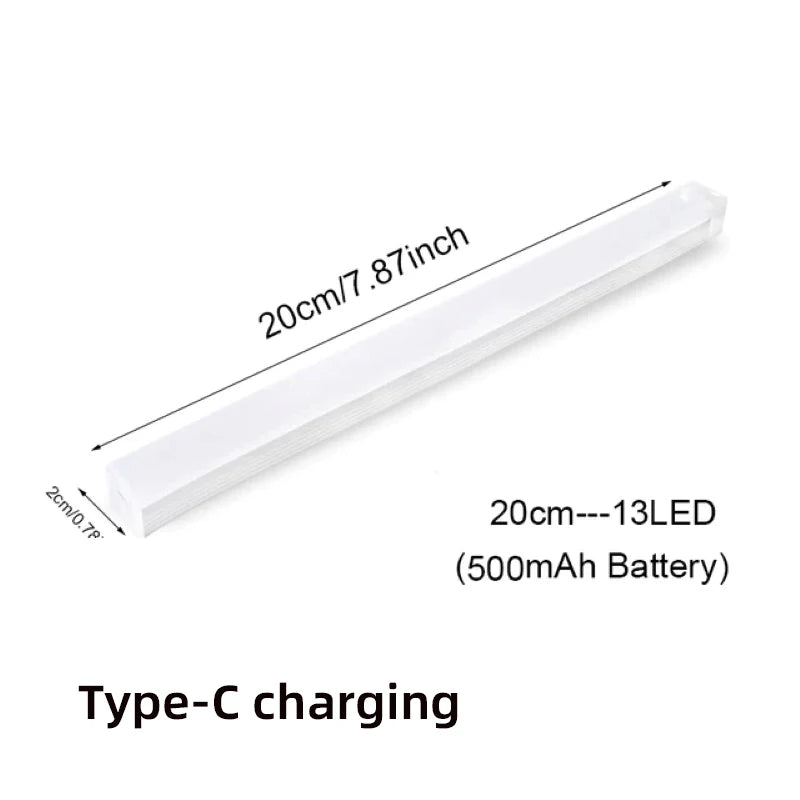 Wireless LED Night Lights Motion Sensor Lights Closet Kitchen Night Lights Bedroom Detector Light Cabinet Staircase Backlit