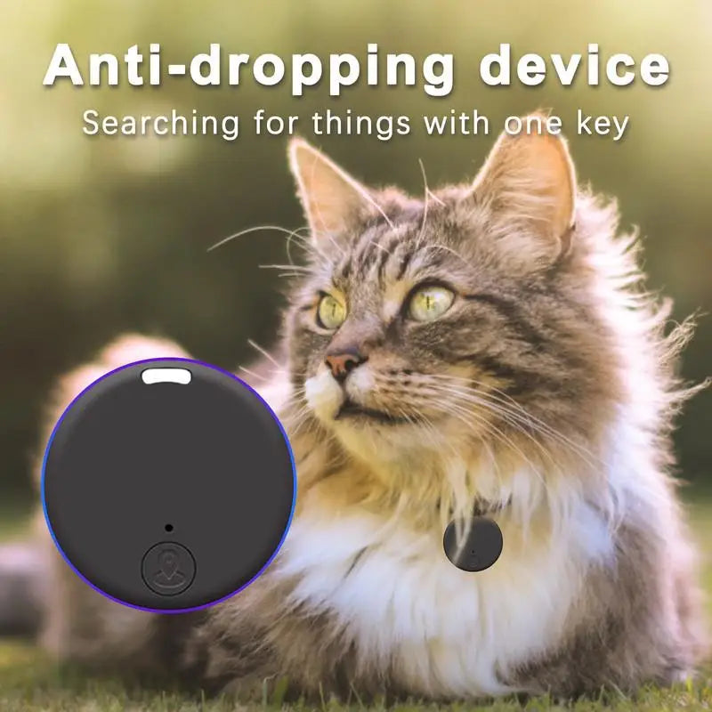 Mini Bluetooth GPS Smart Tracker – Anti-Lost Keychain & Wallet Locator with Mobile App