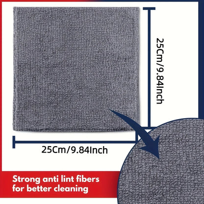 Microfiber Kitchen Towels Set – Ultra-Fine Absorbent Cleaning Cloths for Dishes & Surfaces (5/10/20 PCS)