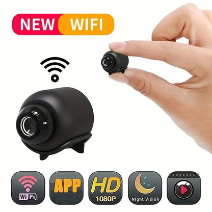 X5 Mini 1080P Wireless Security Camera – Night Vision & Motion Detection Surveillance Cam
