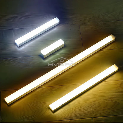 💡 Wireless LED Motion Sensor Night Light — USB Rechargeable Magnetic Lamp