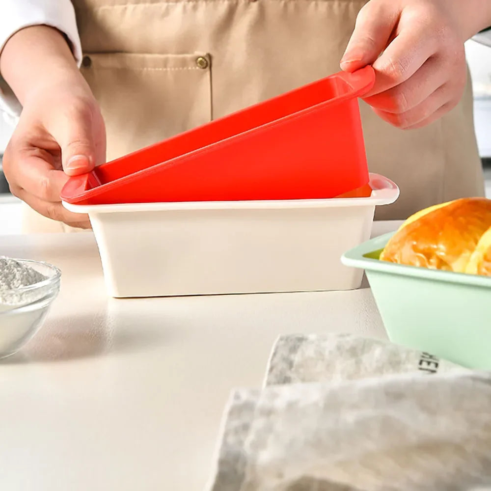 1Pc Household Rectangular Silicone Mold Candy Toast Mould Easter Bread DIY Kitchen Supplies Cake Bakeware Pan Baking Tools