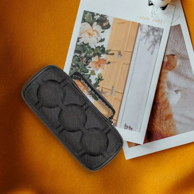 Luxury Travel Watch Case for 3 Watches – Rigid Protective Organizer with Zipper & Velvet Interior