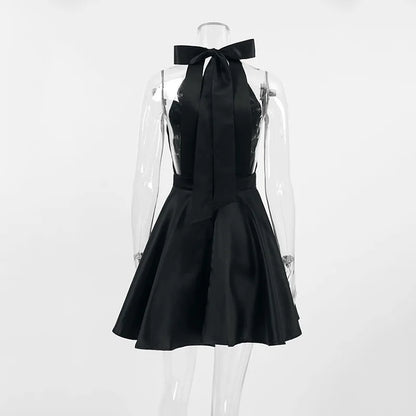 Hailey Tie Back Mini Dress