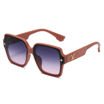 Square Frame UV400 Sunglasses – Luxury All-Match Style DS-8052-1