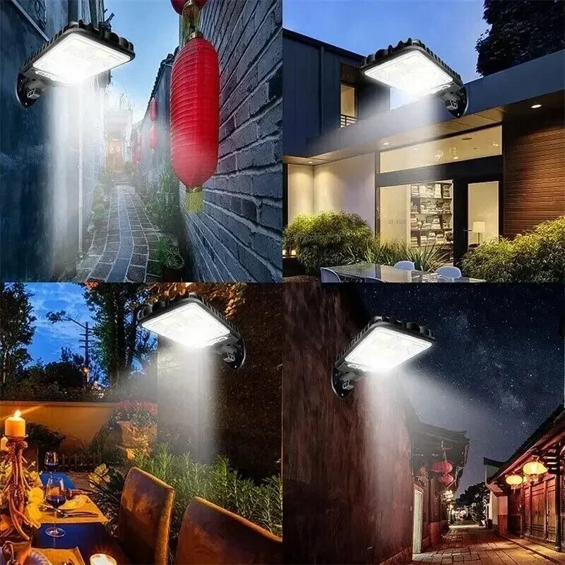 Solar Outdoor Wall Light – Waterproof LED Garden Lamp for Yard, Patio & Pathway Lighting