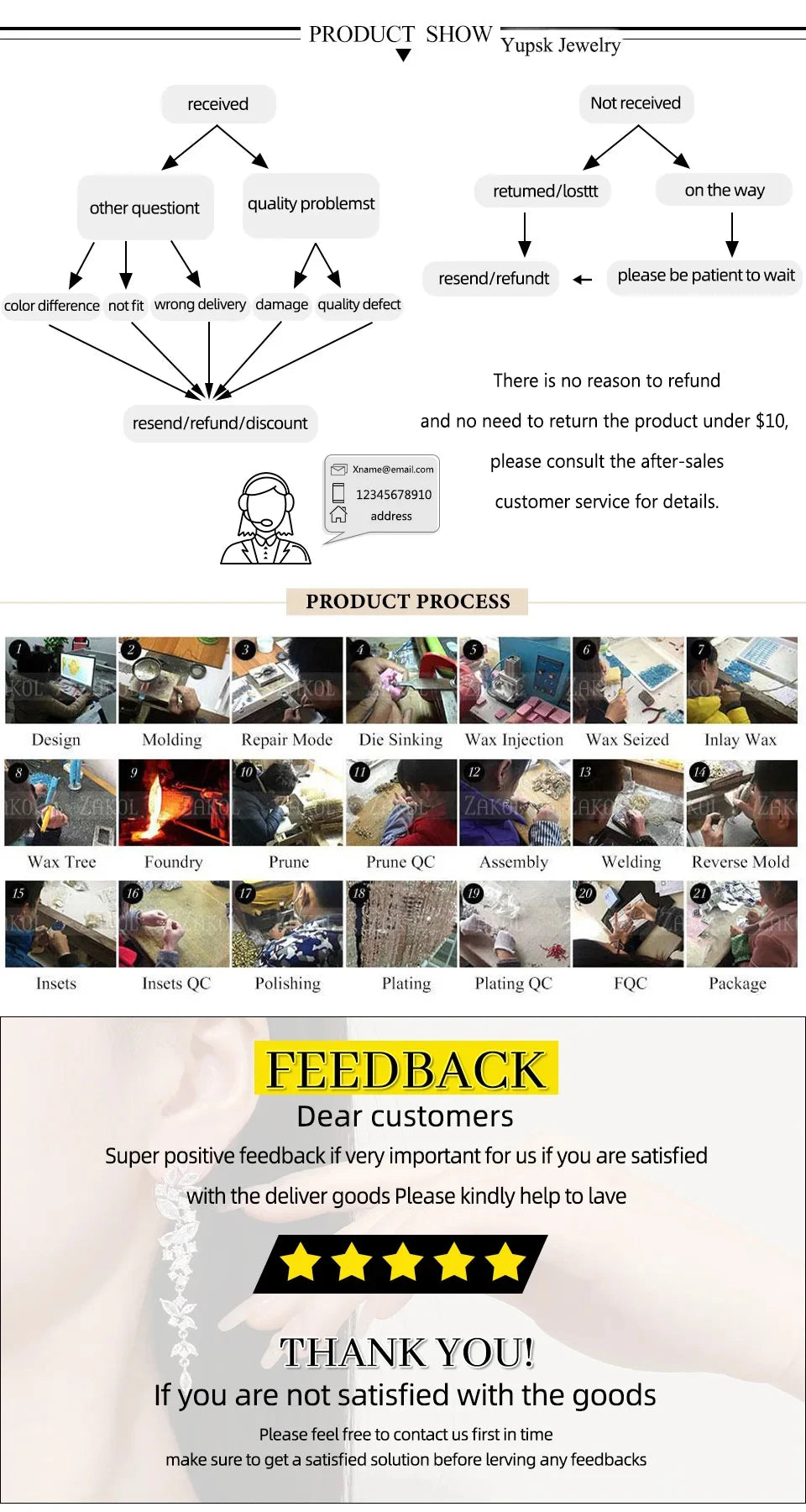 Yupsk Classic Tassel Multi-layer Chain Earrings For Women Fashionable Metal Party Jewelry Accessory Gift