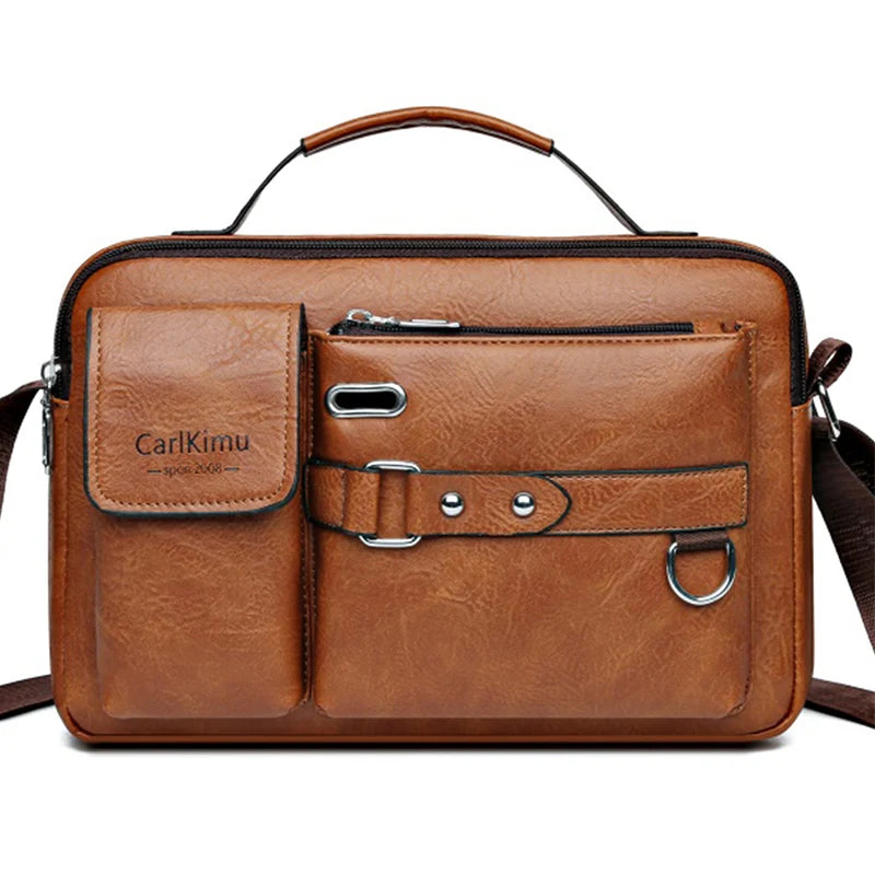 Vittoria ProCarry™ Waterproof Laptop Messenger Bag – Large Capacity Work & Travel Briefcase