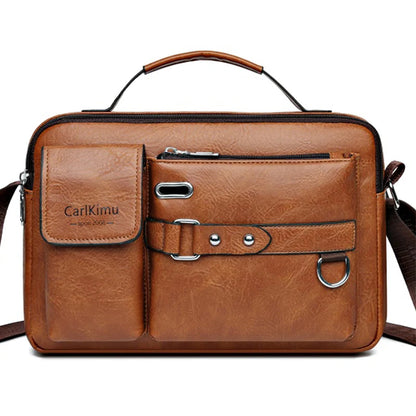 Vittoria ProCarry™ Waterproof Laptop Messenger Bag – Large Capacity Work & Travel Briefcase