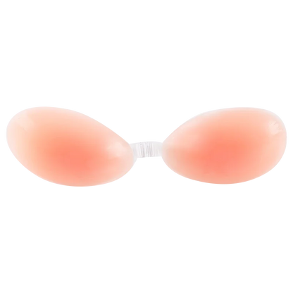 Invisible Silicone Push-Up Bra — Strapless Adhesive Backless Support