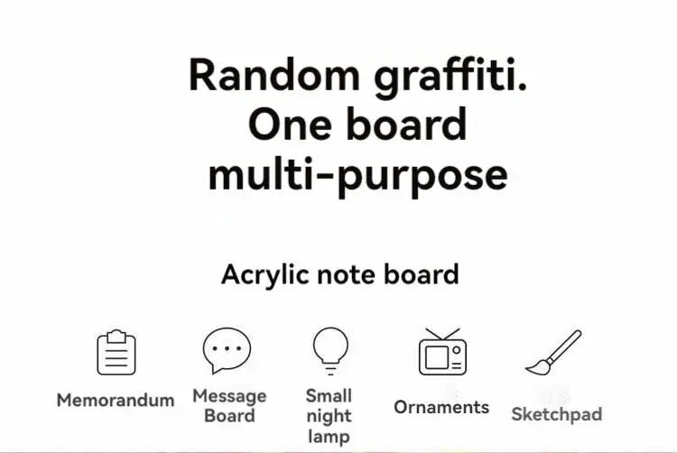GlowSketch™ Erasable USB Drawing Board & LED Night Light — Creative Lamp for Children’s Bedrooms