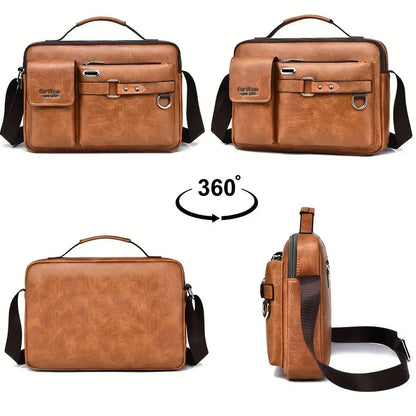 Vittoria ProCarry™ Waterproof Laptop Messenger Bag – Large Capacity Work & Travel Briefcase
