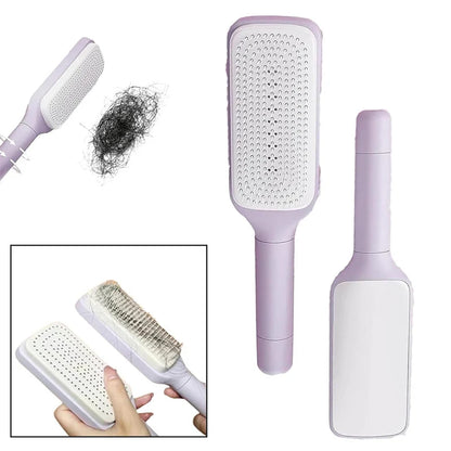 Self Cleaning Hairbrush