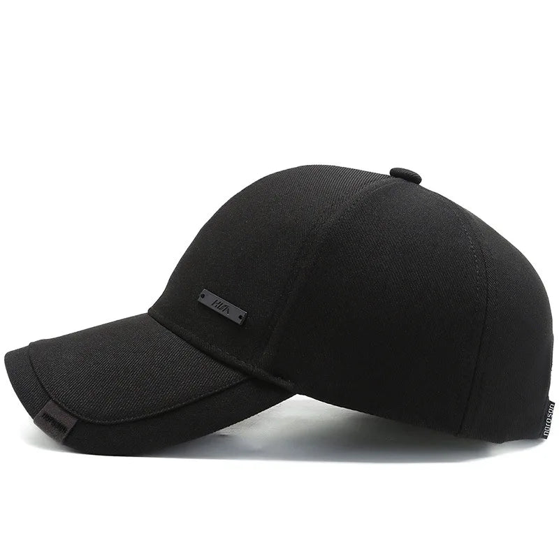 Unisex Hua Label Baseball Caps Hip Hop Cap Spring and Autumn Outdoor Adjustable Casual Hats Sunscreen Hat