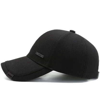 Unisex Hua Label Baseball Caps Hip Hop Cap Spring and Autumn Outdoor Adjustable Casual Hats Sunscreen Hat