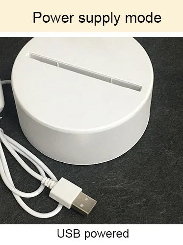 BearGlow™  3D Creative Bear Lamp - Acrylic USB LED Night Light for Home Decor and Gifts