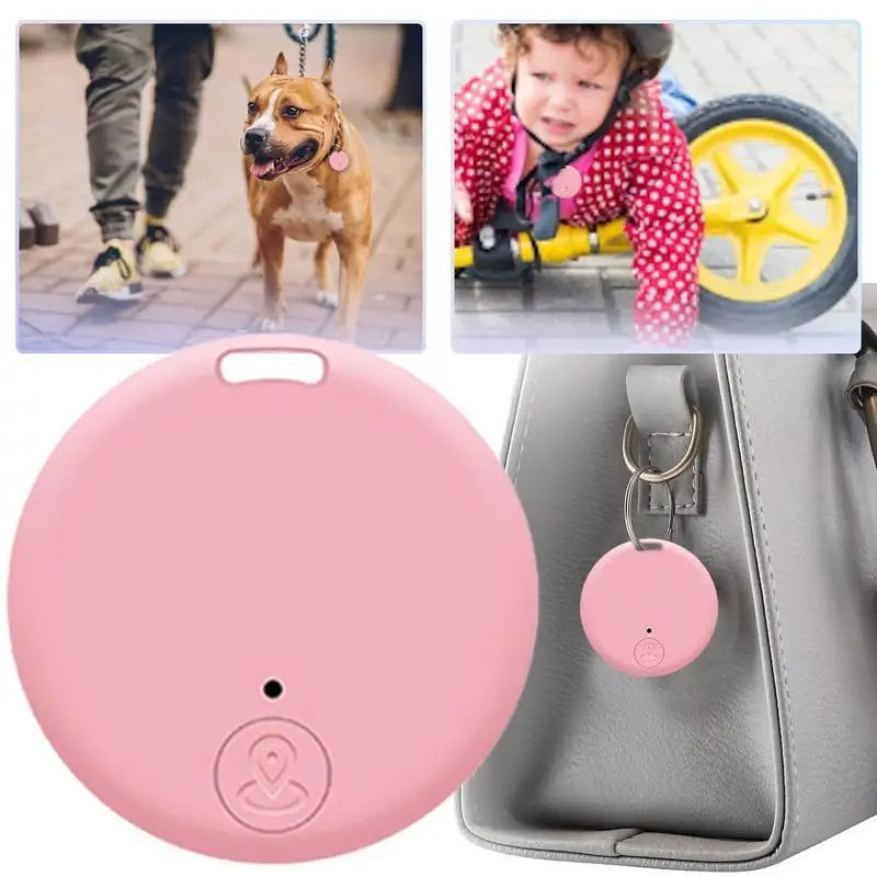 Mini Bluetooth GPS Smart Tracker – Anti-Lost Keychain & Wallet Locator with Mobile App