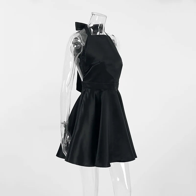 Hailey Tie Back Mini Dress
