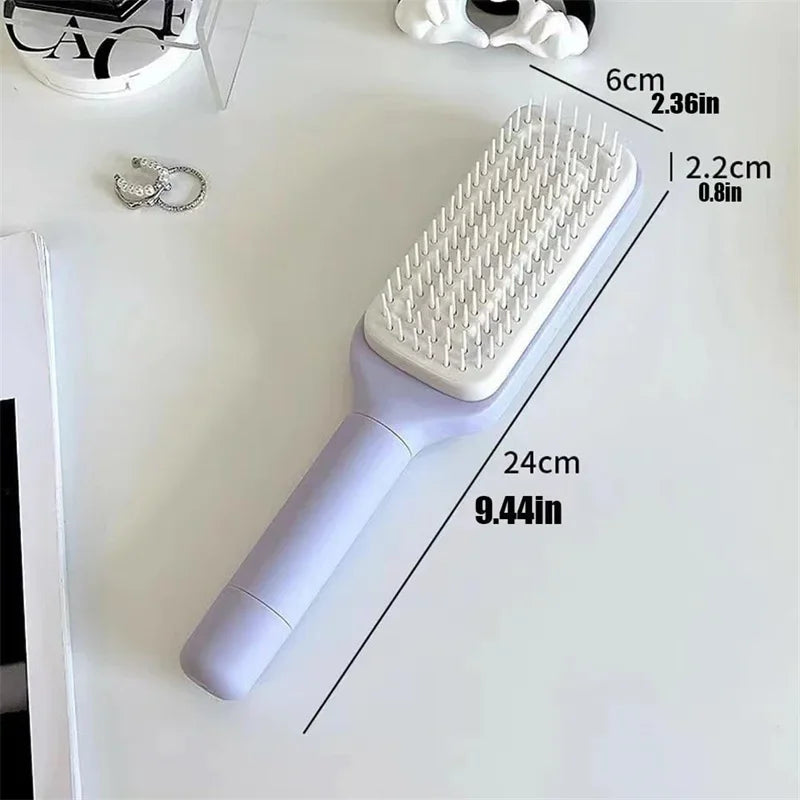 Self Cleaning Hairbrush
