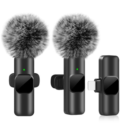 ClearWave™ Wireless Lavalier Microphone – Mini Clip-On Mic for iPhone, Android & Laptop (Plug & Play)