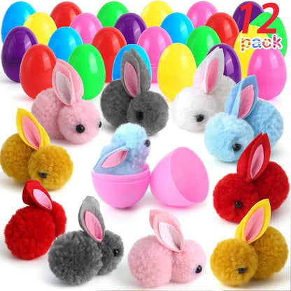 BunnyJoy™ Easter Mini Rabbit Plush Blind Box Set