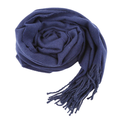 Luxury Cashmere Winter Scarf – Soft Warm Long Tassel Shawl for Women & Men