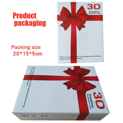 BearGlow™  3D Creative Bear Lamp - Acrylic USB LED Night Light for Home Decor and Gifts