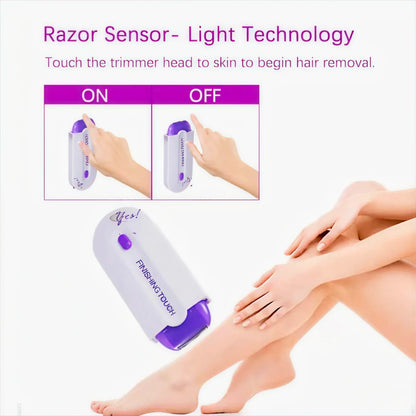 SmoothCare Body Trimmer – Wet & Dry Grooming Shaver with Replaceable Heads (USB Rechargeable)