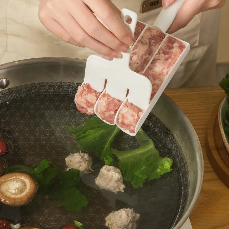 Quad meat Ball Maker – Fish & Meatball Mold Scoop for Easy Filling and Shaping