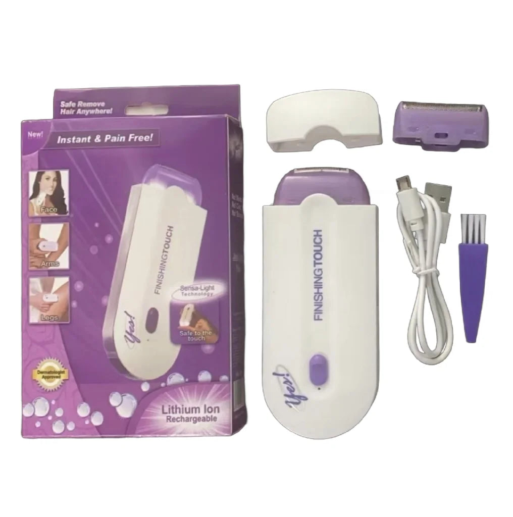 SmoothCare Body Trimmer – Wet & Dry Grooming Shaver with Replaceable Heads (USB Rechargeable)
