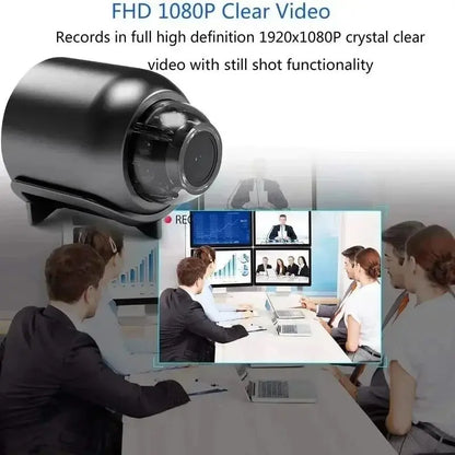 X5 Mini 1080P Wireless Security Camera – Night Vision & Motion Detection Surveillance Cam