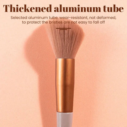 13-Piece Makeup Brush Set – Soft Bristles for Foundation, Blush & Eyeshadow with Travel Bag