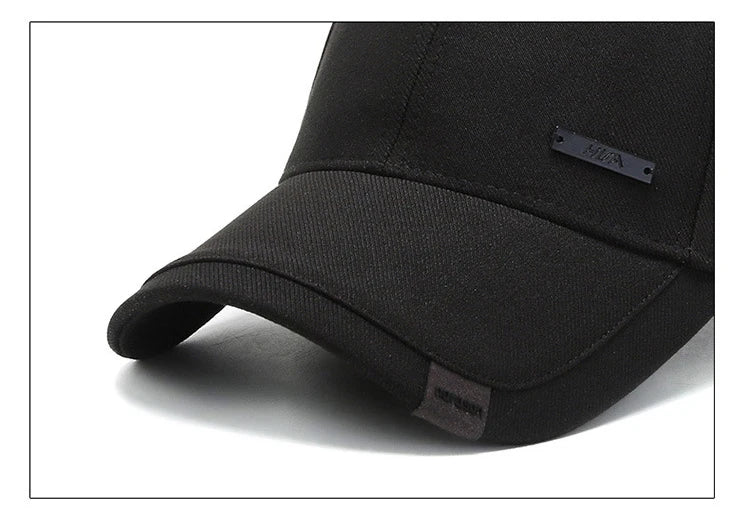 Unisex Hua Label Baseball Caps Hip Hop Cap Spring and Autumn Outdoor Adjustable Casual Hats Sunscreen Hat