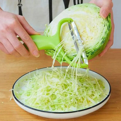 1 Pcs Peeler Vegetables Fruit Stainless Steel Cabbage Graters Salad Potato Slicer Kitchen Accessories Cooking Tools Wide Mouth